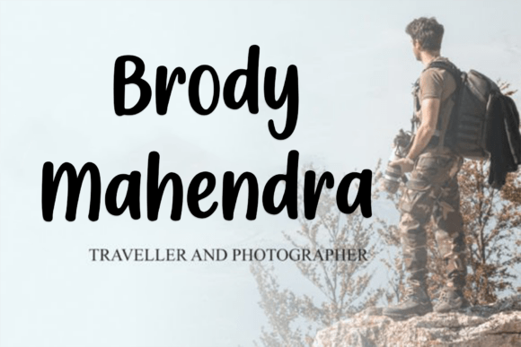 Easter Honeymoon Font PNG with transparent background - Preview 5