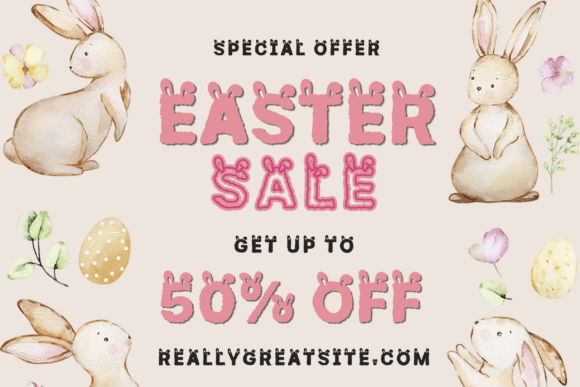 Easter Hoppy Font - Preview 2