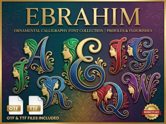 Ebrahim Font - Preview 1