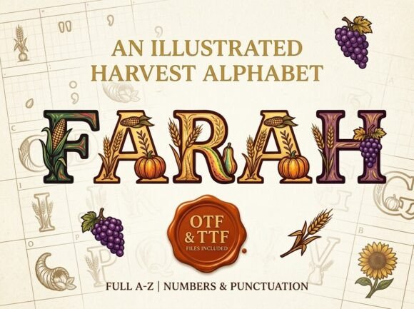 Farah Font - Preview 1