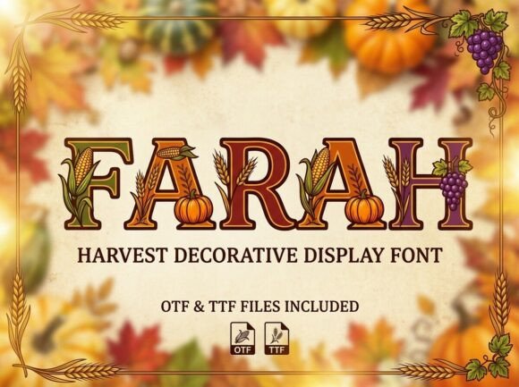 Farah Font - Preview 2