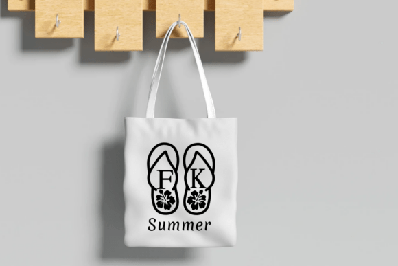 Flip Flop Beach Font PNG with transparent background - Preview 3