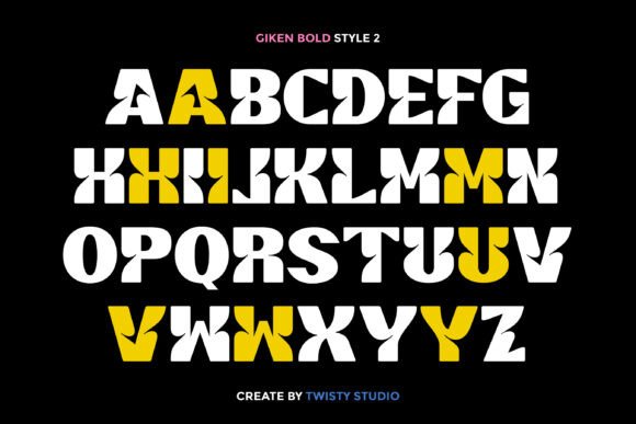 Giken Font - Preview 6
