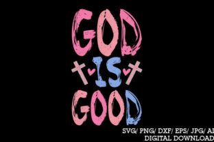 God is Good PNG, Preppy Christian, Bible Graphic by Design For SVG ...