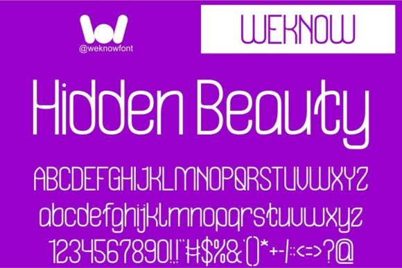 Hidden Beauty