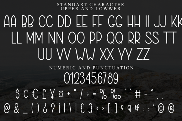 Line Reactor Font PNG with transparent background - Preview 2