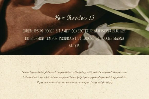 Locked Whisper Font PNG with transparent background - Preview 2