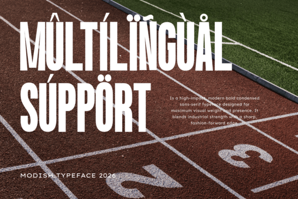 Modish Font PNG with transparent background - Preview 2