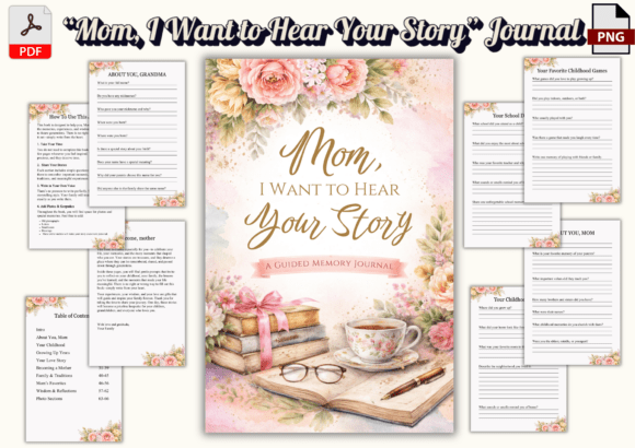 “Mom, I Want to Hear Your Story” Journal