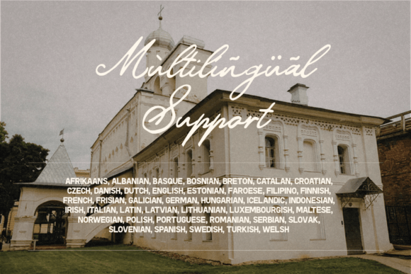 Monarque Signature Font PNG with transparent background - Preview 5