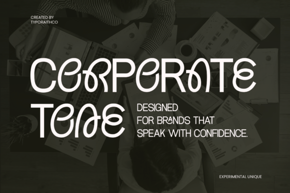 Morain Display Font PNG with transparent background - Preview 5