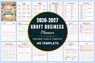 2026–2027 Craft Business Planner KDP Graphic by Shumaya · Creative Fabrica