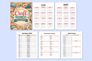 2026–2027 Craft Business Planner KDP Graphic by Shumaya · Creative Fabrica