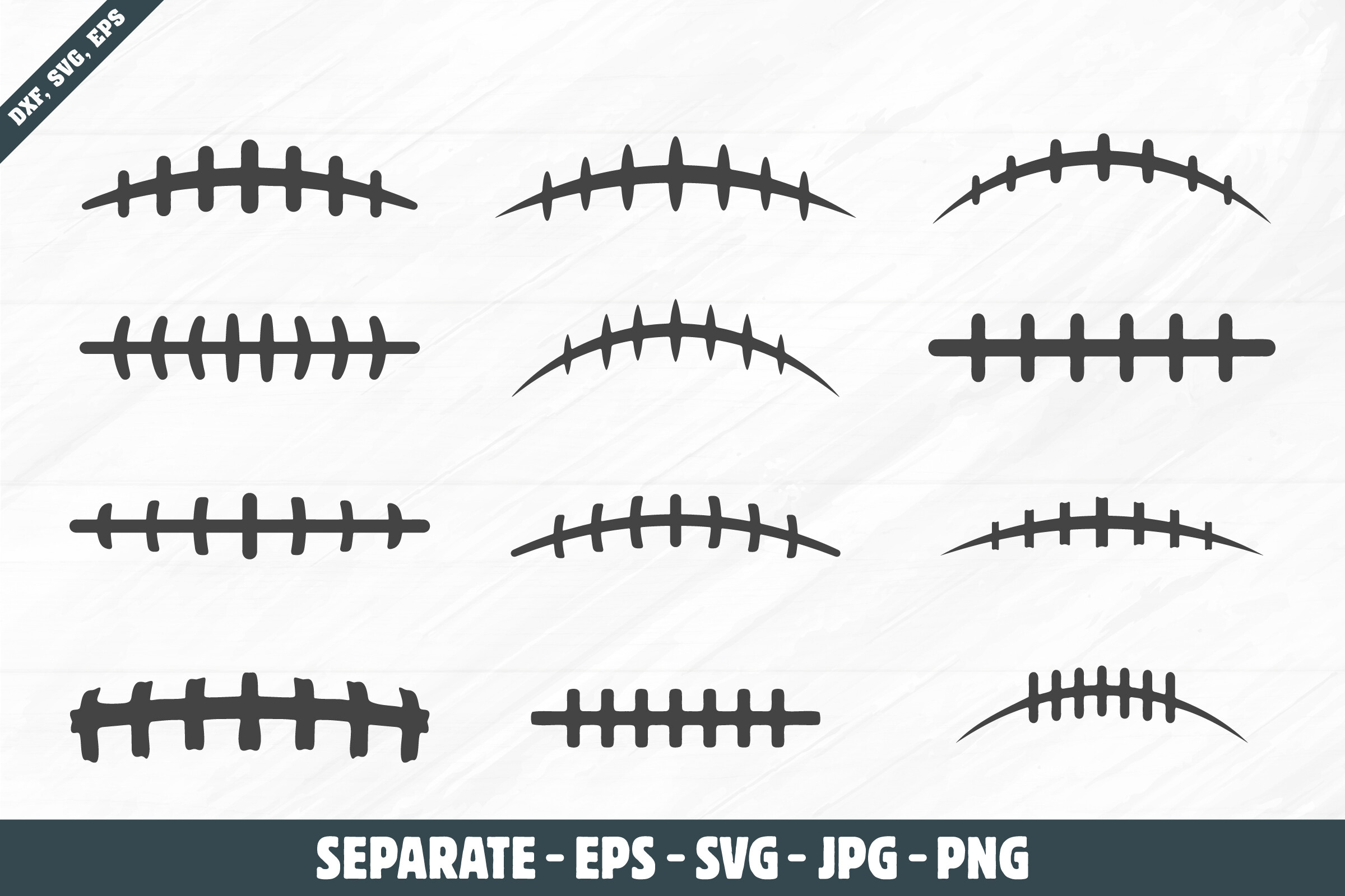 American Football Laces Svg, Laces Svg