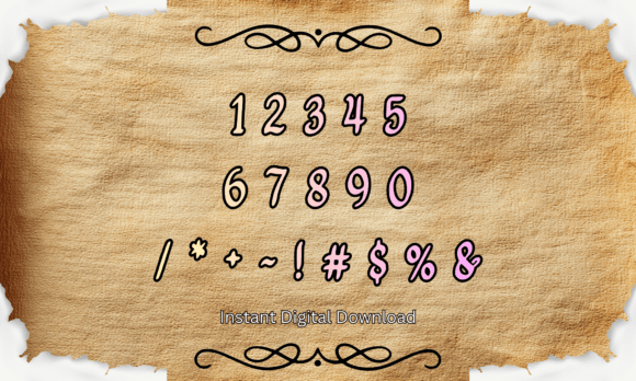 Antique Scroll Font - Preview 3