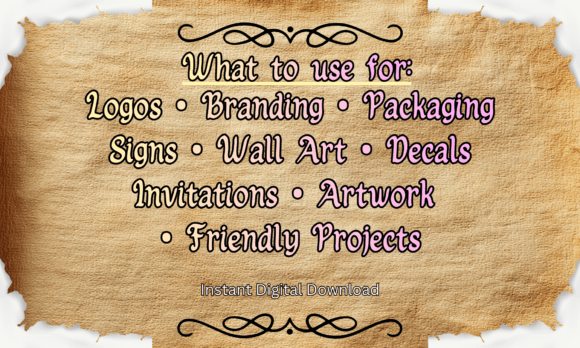 Antique Scroll Font - Preview 4