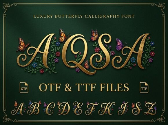 Aqsa Font - Preview 1