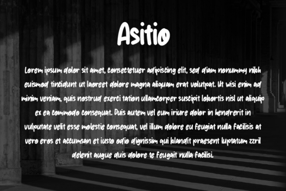 Asitio Font - Preview 2