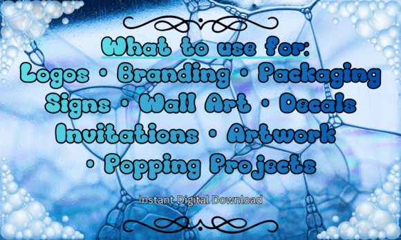 Bubble Foam Font - Preview 4