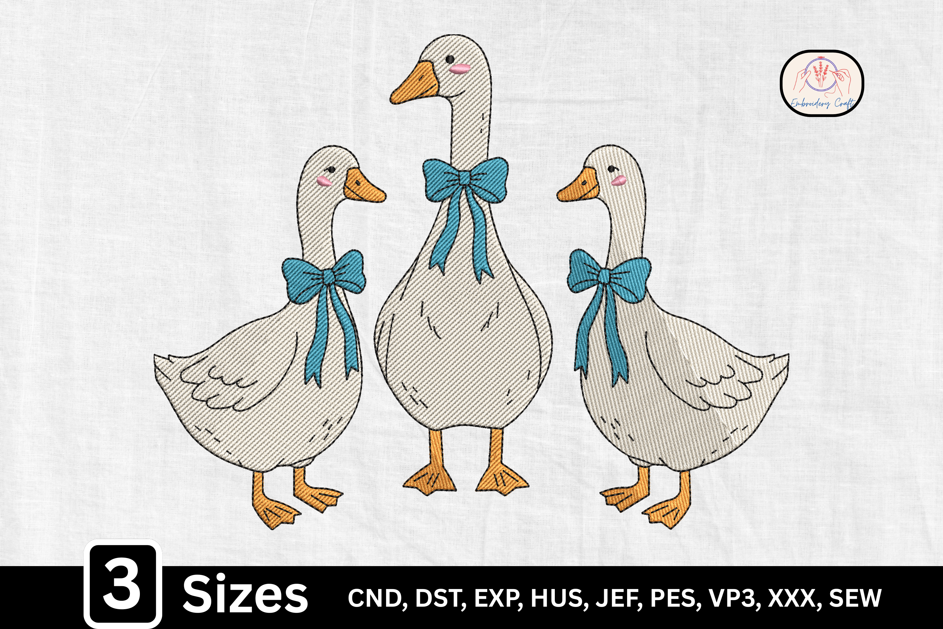 Cute Coquette Bow Goose