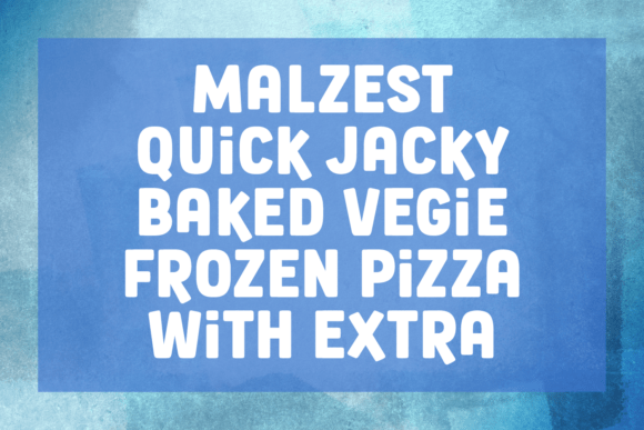 Extra Milky Font - Preview 2