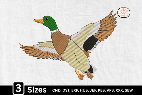 Flying Mallard Hunting Duck