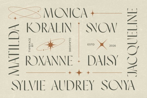 Glavoire Font - Preview 2