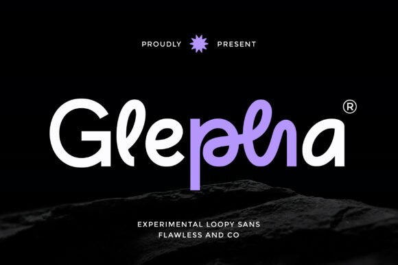 Glepha Sans Serif Font By Flawless And Co