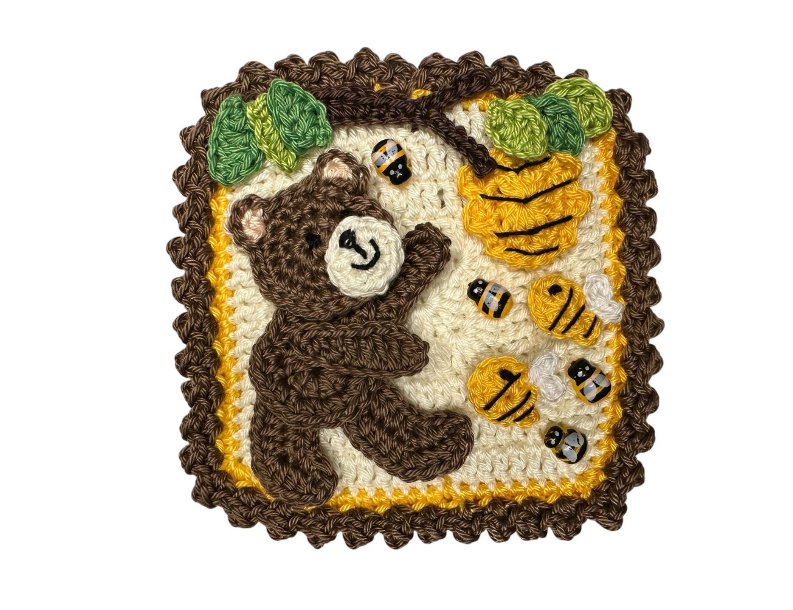 Granny Square Bear Crochet Pattern