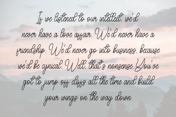 Handmade Font - Preview 5
