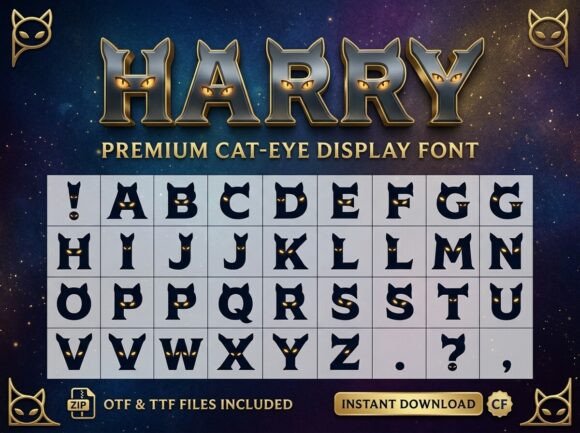Harry Font - Preview 1