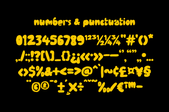 Havana Goo Font - Preview 3
