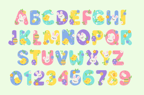 Hello Easter Font - Preview 2
