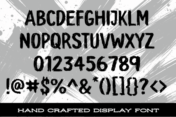 Inklash Font PNG with transparent background - Preview 1