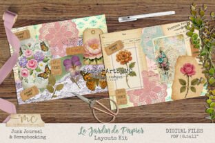 Journal Layout Pages Le Jardin De Papier Graphic by paperart.bymc ...