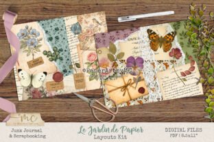 Journal Layout Pages Le Jardin De Papier Graphic by paperart.bymc ...