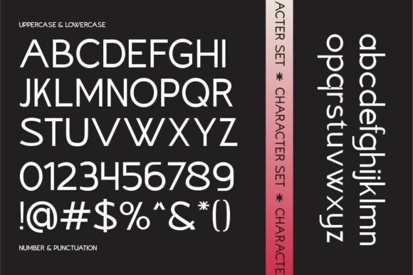 Keager Font PNG with transparent background - Preview 1
