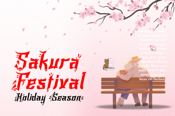 Kiyomori Font - Preview 1