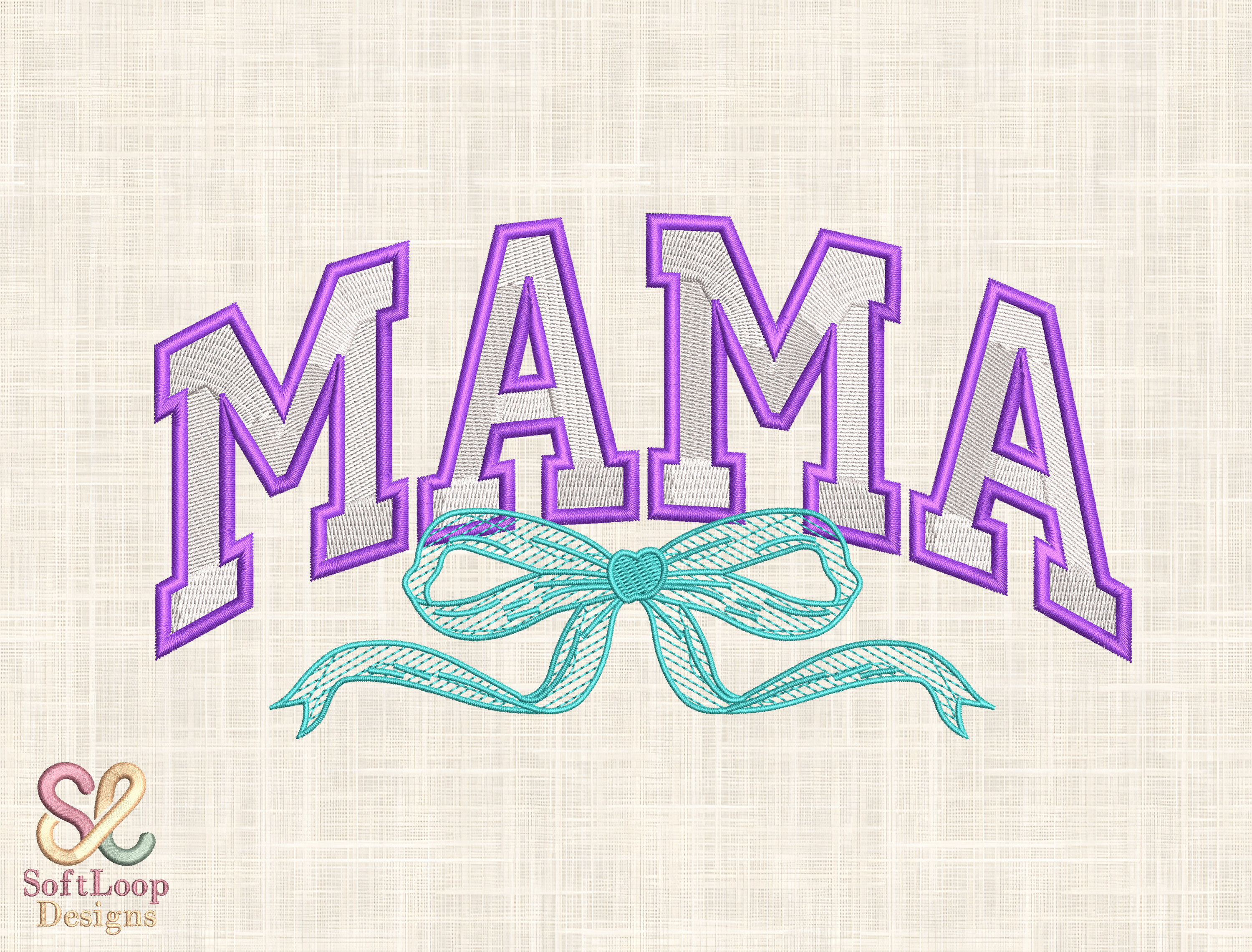 Modern Mom Embroidery File