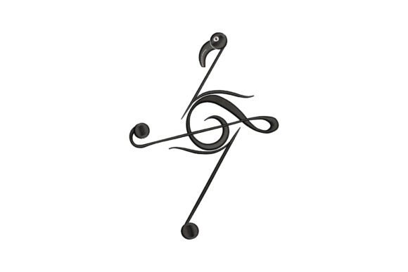Music Note with Musical Staff