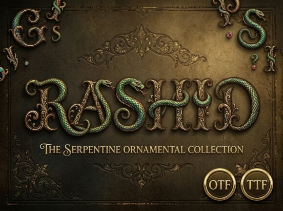 Rashid Font PNG with transparent background - Preview 2