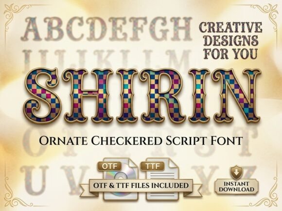 Shirin Font font preview - 1