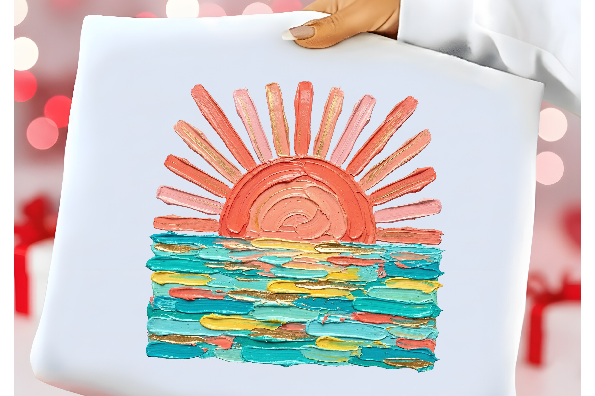 Summer Boho Beach Sunset Png Graphic by Artistic.Visions · Creative Fabrica