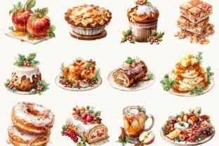 Watercolor Food Clipart Bundle Graphic by busydaydesign · Creative Fabrica