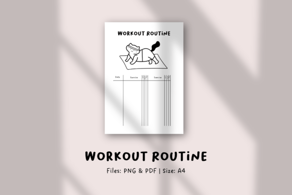 Workout Routine Tracker
