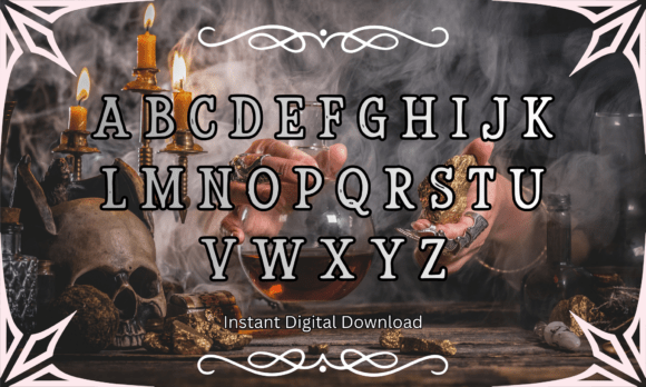 Alchemist Engrave Font - Preview 1