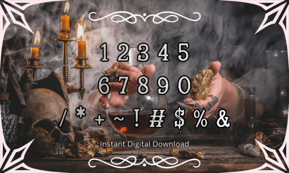 Alchemist Engrave Font - Preview 2