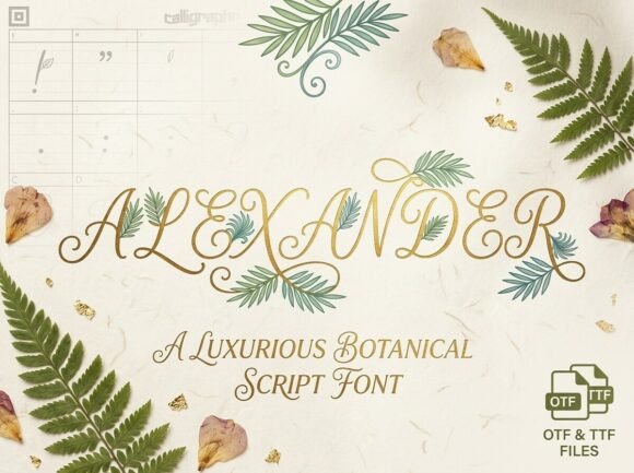 Alexander Font - Preview 2