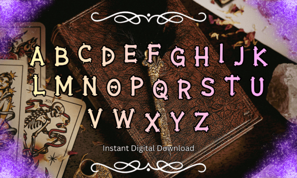 Arcane Spellbook Font - Preview 1
