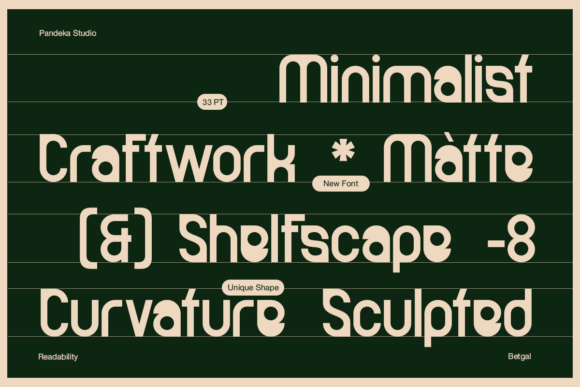 Betgal Font - Preview 6